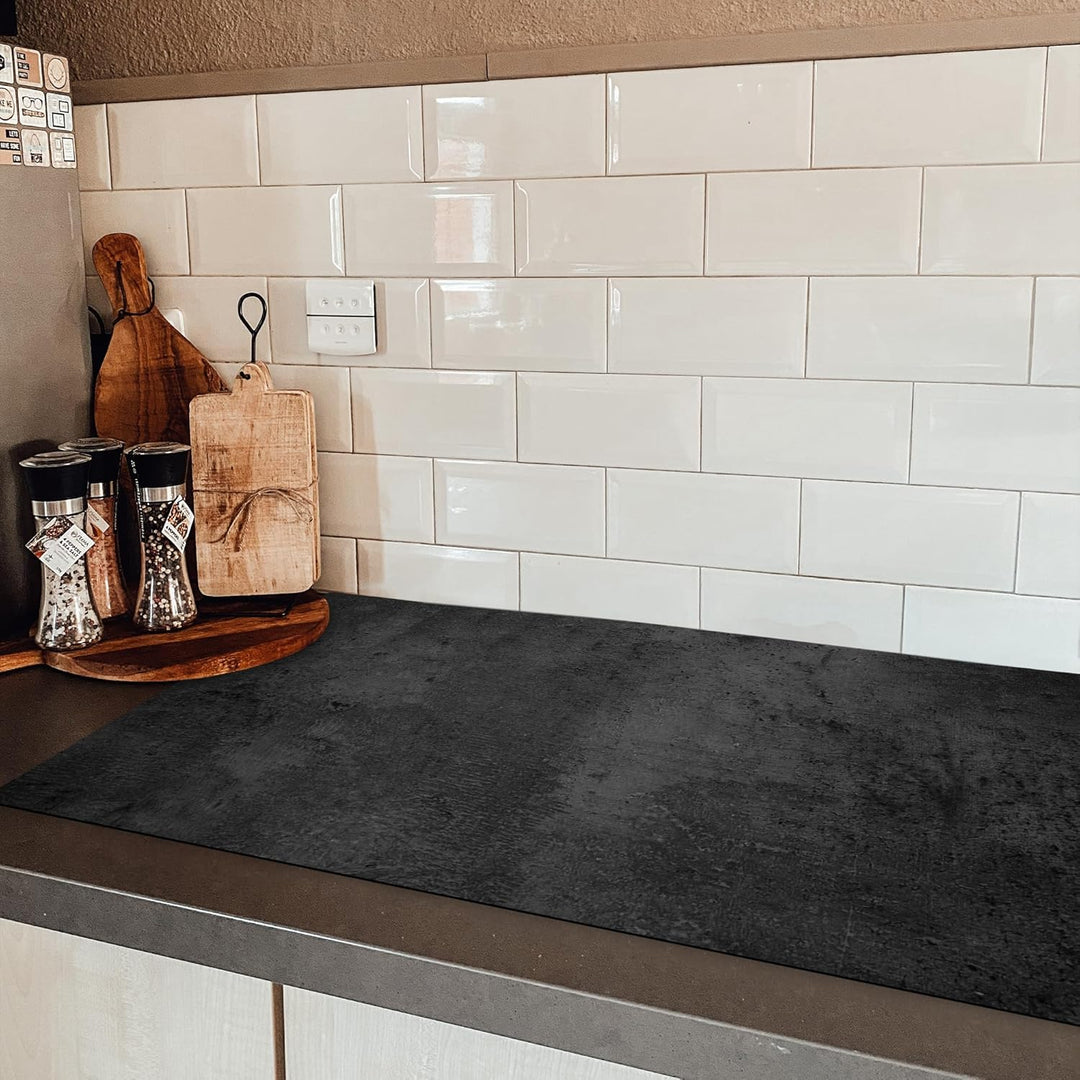 KitchenYeah© Herdabdeckplatte Einteilig Ceranfeld Abdeckplatte für Induktionsschutz Ceranfeldabdecku