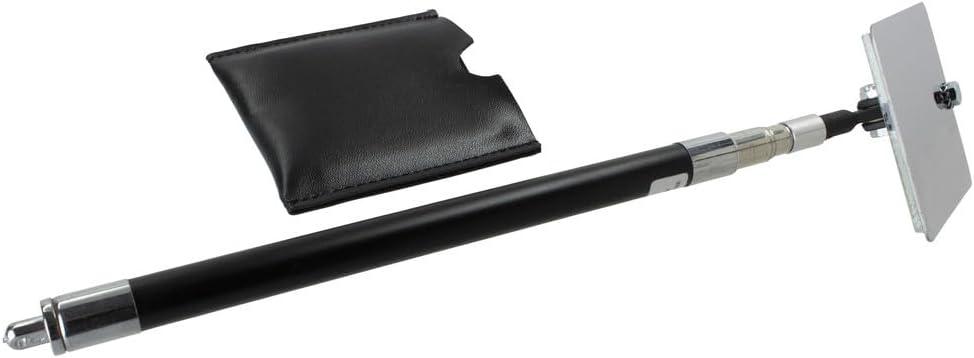 Dönges Kaminspiegel mit Teleskopgriff, 70 x 80 mm (Spiegel Inspektionsspiegel Teleskopspiegel)