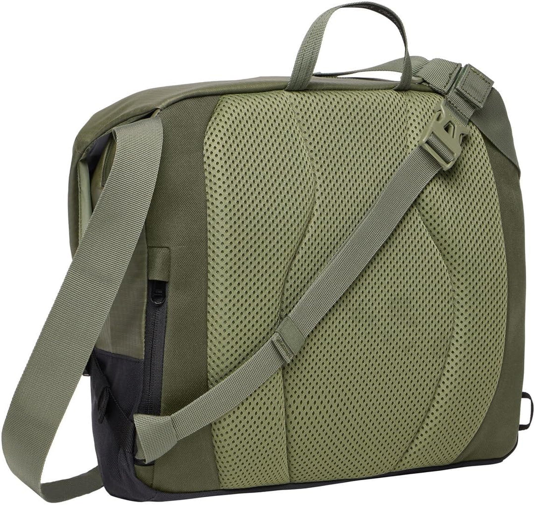 VAUDE Damen Herren Umhängetasche CityMessenger One Size Einheitsgrösse Khaki, Einheitsgrösse Khaki