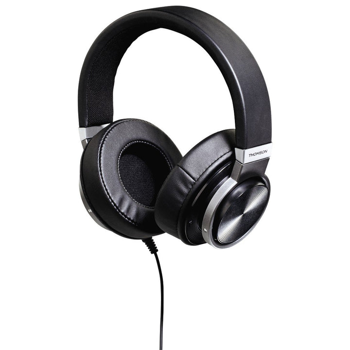 Hama hed2807 schwarz ohraufliegend Stirnband Kopfhörer – Kopfhörer (ohraufliegend, Haarband mit Drah