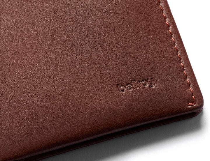 Bellroy Note Sleeve – dünne Lederbörse, mit RFID-Schutz (max. 11 Karten Plus Scheine) - Cocoa - Rfid