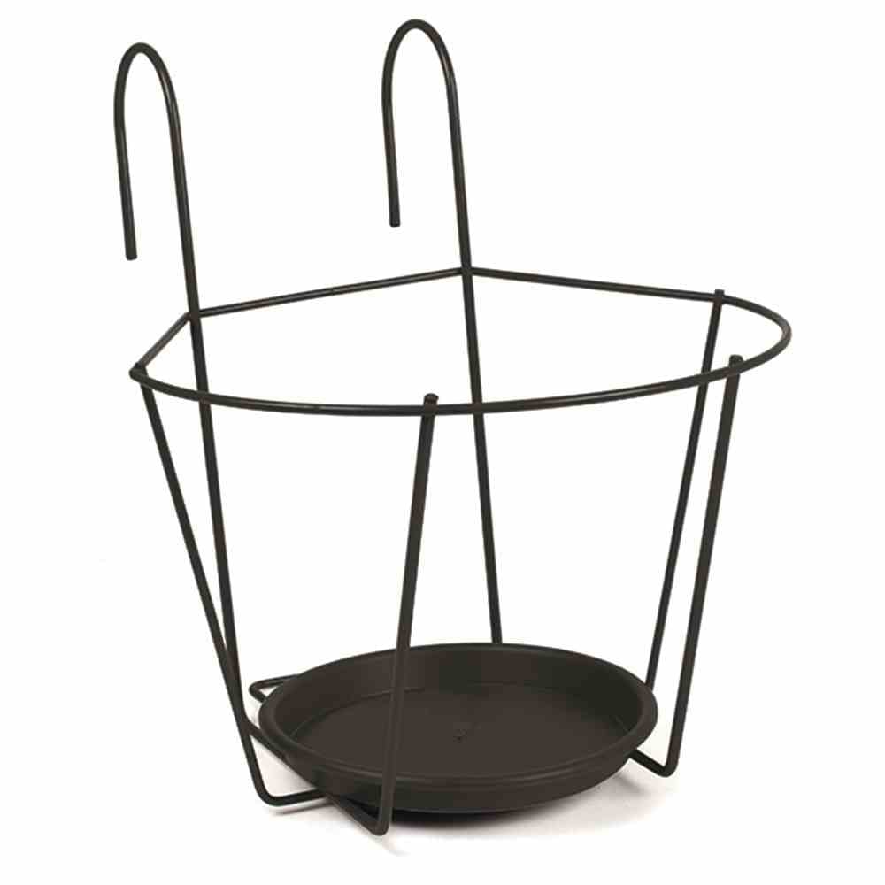 Bl-Topfhalter Schwarz 25 cm 184N