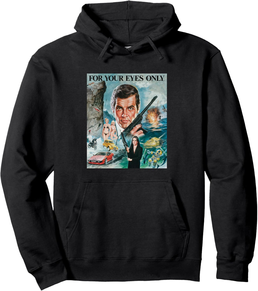 Offizielles James Bond 007 For Your Eyes Only Pullover Hoodie