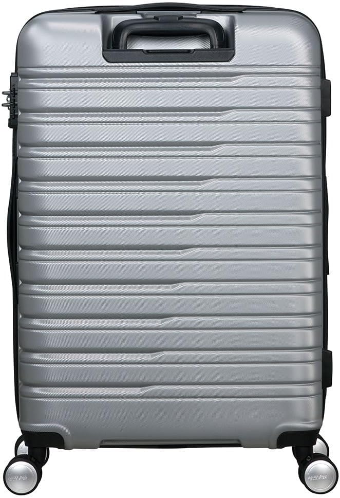 American Tourister Flashline - Spinner M, Koffer, 67 cm, 69/75 L, Silber (Sky Silver) Silver (Sky Si