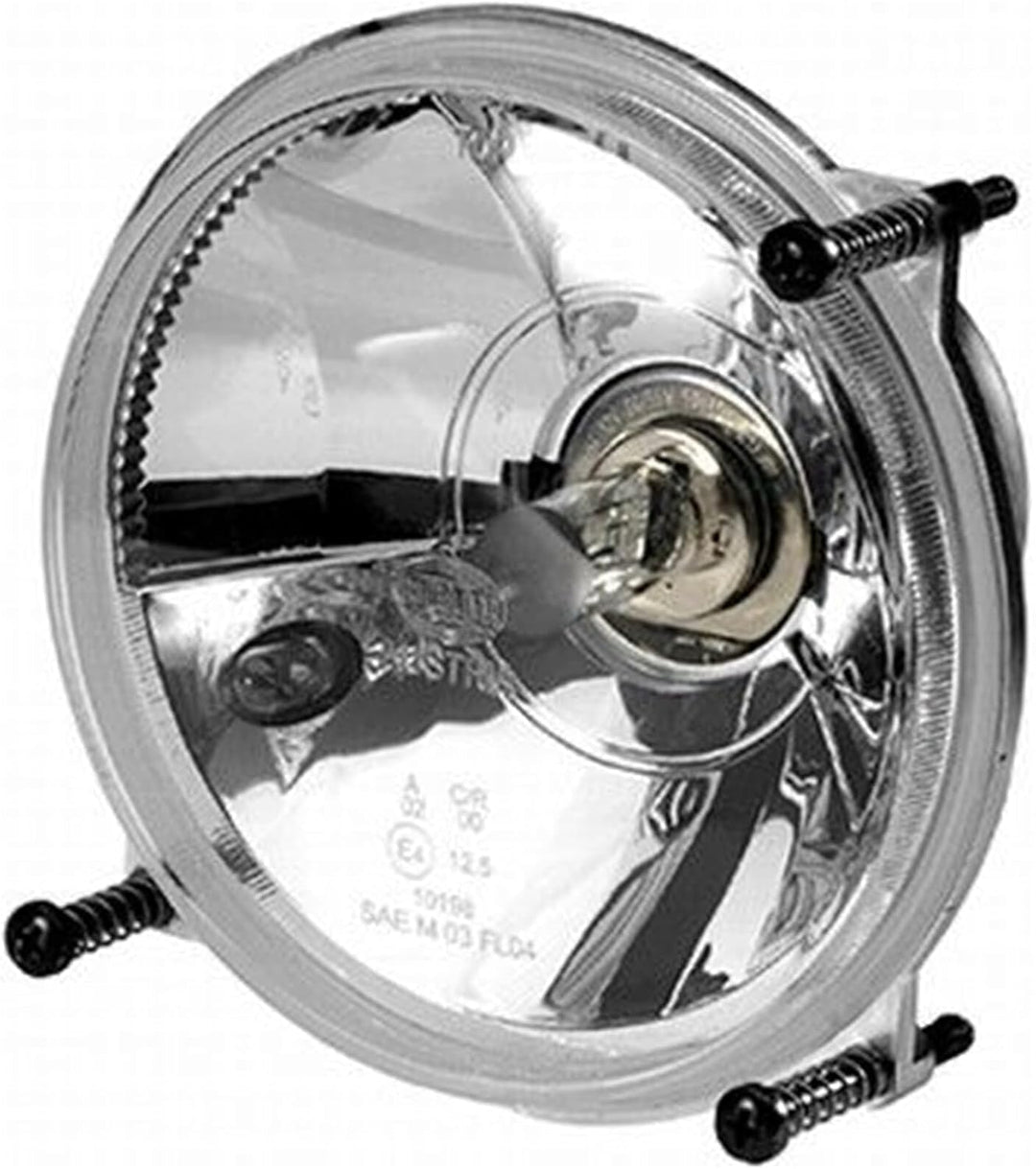 HELLA - Halogen/FF-Hauptscheinwerfer - M133 - 12V - rund - Referenzzahl: 12.5 - Einbau - glasklare S