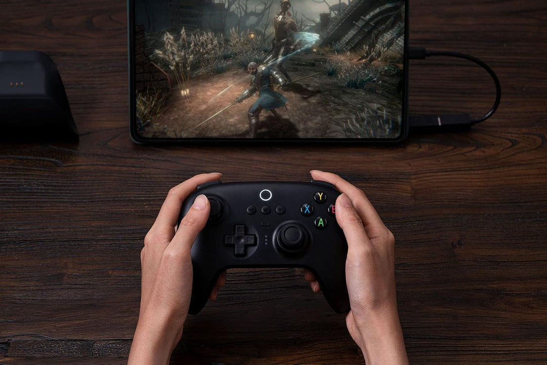 8BitDo Ultimate 2.4g Wireless Controller With Charging Dock, 2.4g Controller for PC, Android, Steam