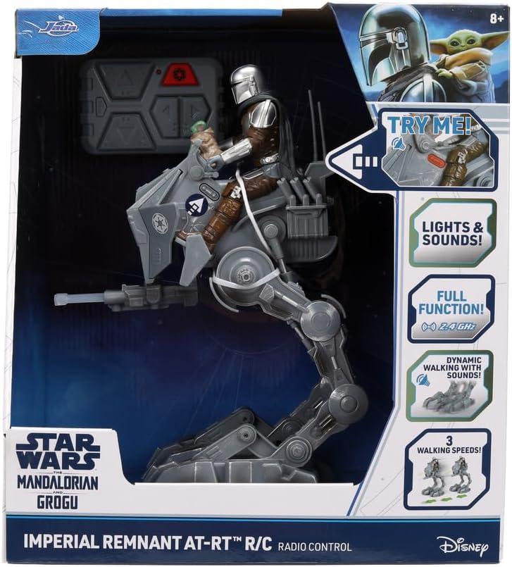 Jada - Disney Star Wars RC, offizielles Lizenzfahrzeug von Disney, detailliertes Design, inklusive C