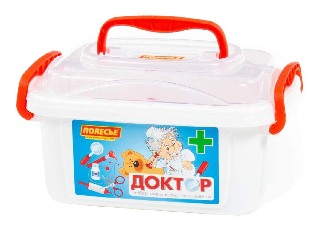 Coloma Doktorset Nr.2 in Box/Kontainer Kinder Doktorkoffer Arztkoffer Arzttasche