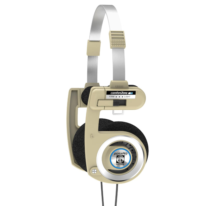 Koss Porta Pro Limited Edition Rhythm beige Kopfhörer mit Mikrofon, Lautstärkeregler, und Fernbedien