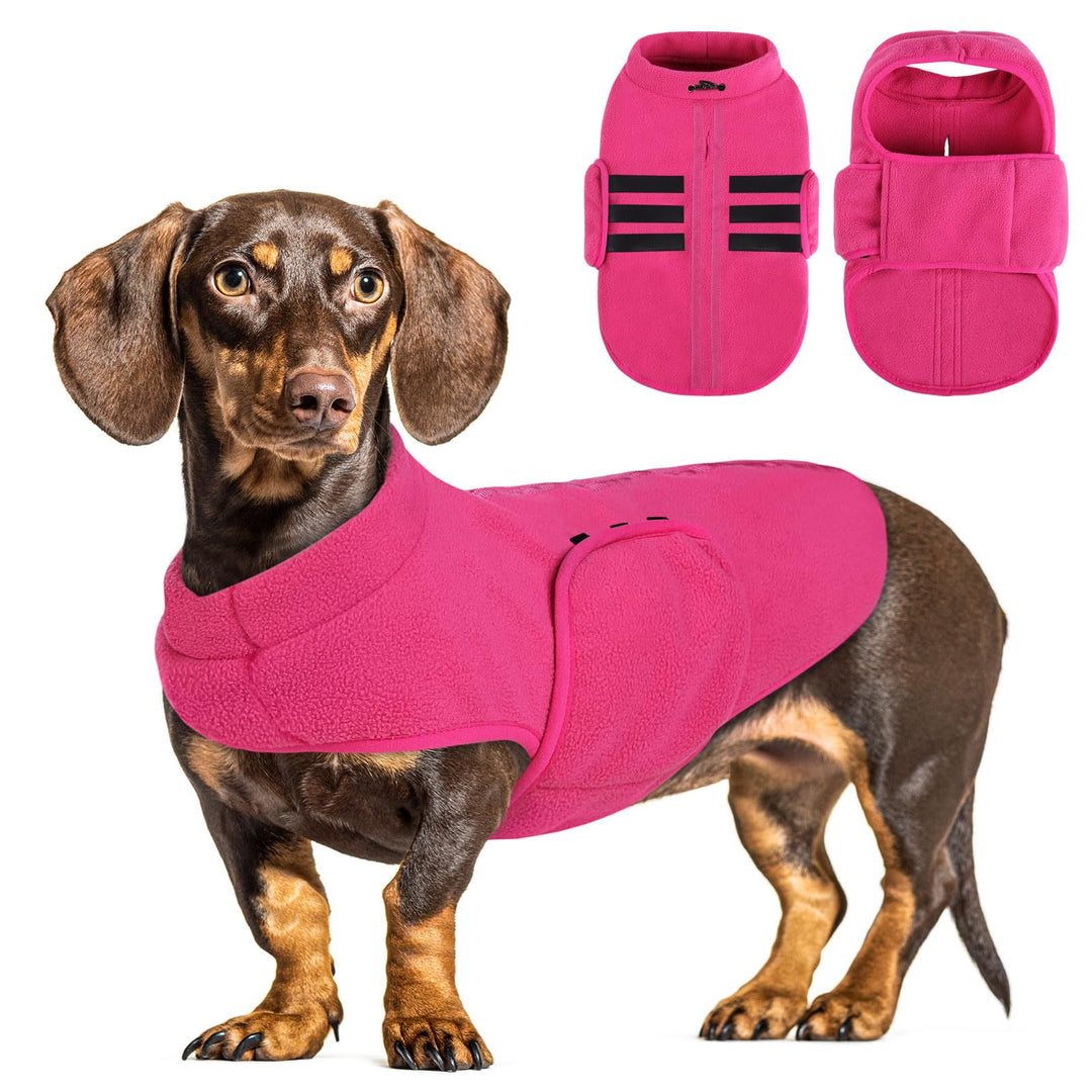 Hundepullover Fleece Weste Hundemäntel Winter Warmer Hundeweste für Kleine Hunde Weicher Fleece Hund