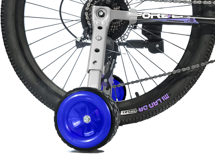 MOSHAY Roll Over Bild zu Zoom in Fahrrad Training Räder passt 16 18 20 22 24 Zoll Kinder variable Fa