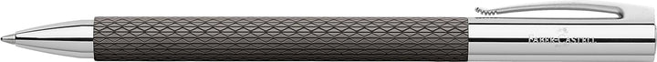 Faber-Castell 147055 - Dreh-Kugelschreiber Ambition OpArt, Schreibstärke B, black sand Black Sand Ku