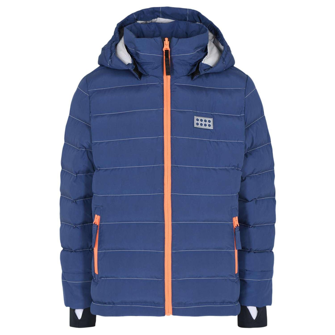 LEGO Mädchen Wear Winterjacke Steppjacke Winddicht Warm Jacke 116 Dunkle Purple, 116 Dunkle Purple