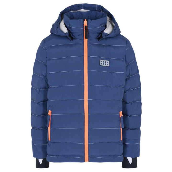LEGO Mädchen Wear Winterjacke Steppjacke Winddicht Warm Jacke 116 Dunkle Purple, 116 Dunkle Purple