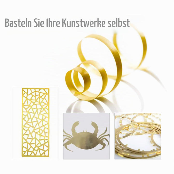 Messingblech Messingplatte Messingfolie Messingblech rolle 0,1 mm x 200 mm x 2000 mm