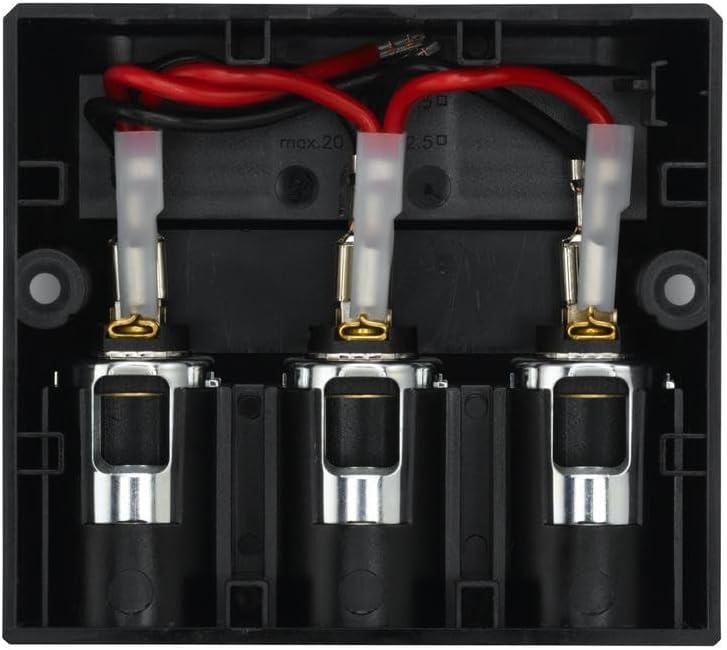 HELLA 8JB 004 123-051 Steckdose - 12/24V - Anbau 1 Stecker für den Anbau ohne Schutzkappe Single, 1