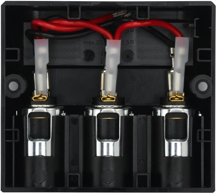 HELLA 8JB 004 123-051 Steckdose - 12/24V - Anbau 1 Stecker für den Anbau ohne Schutzkappe Single, 1