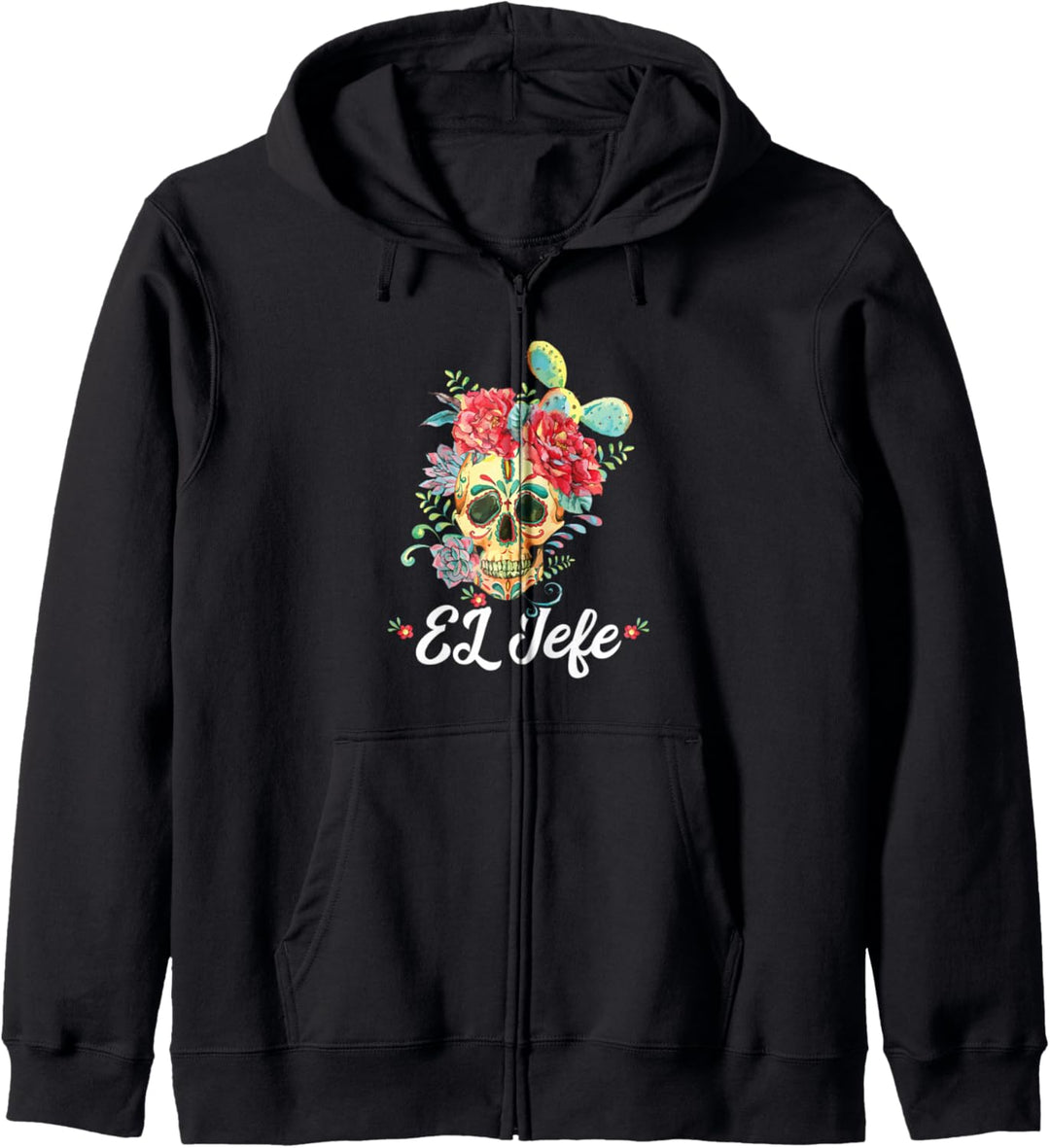 Yo Soy El Jefe Dia De Los Muertos Day Of The Dead Kapuzenjacke
