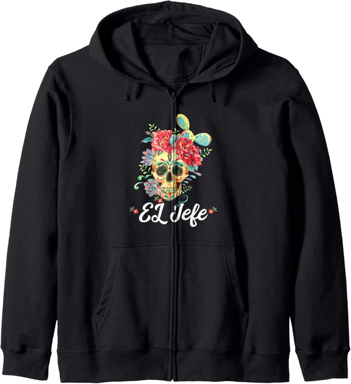 Yo Soy El Jefe Dia De Los Muertos Day Of The Dead Kapuzenjacke