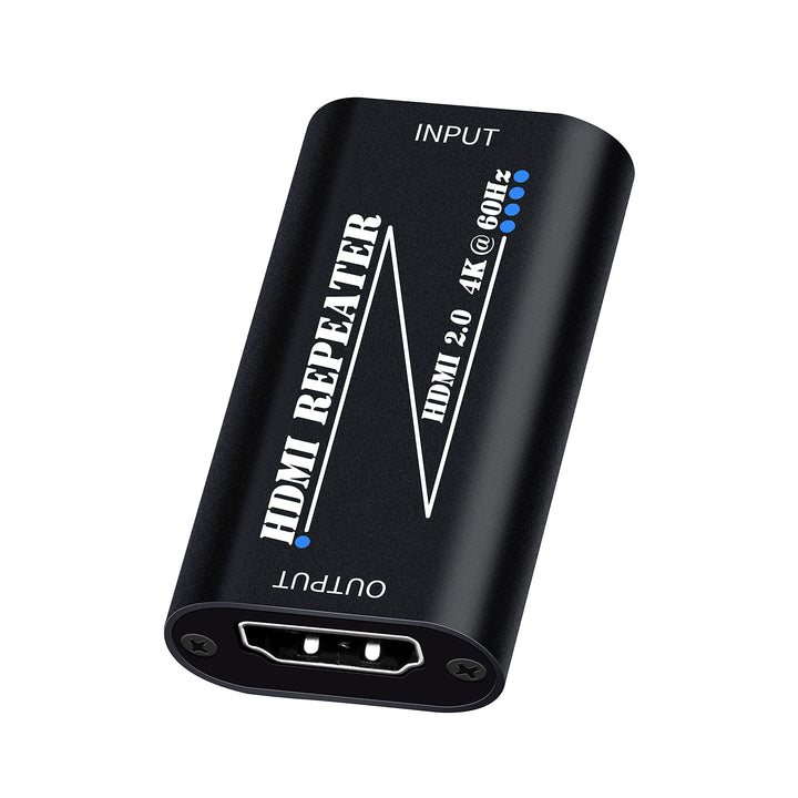KUYIA HDMI-Repeater 4K 60 Hz, Extender-Verstärker, Buchse auf Buchse, Kabeladapter, 30 m, 2.0 Signal