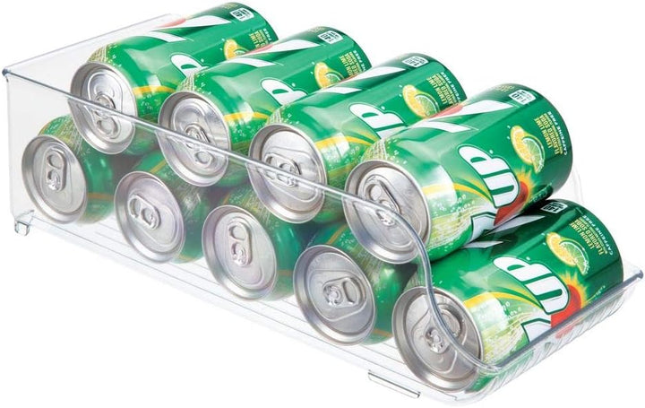 mDesign 2er-Set Dosenhalter für Kühlschrank und Küchenschrank – ideale Lebensmittel Aufbewahrungsbox