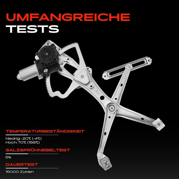 Frankberg Fensterheber Mit Motor Vorne Links Kompatibel mit E-Klasse W210 E-Klasse T-Model S210 Limo