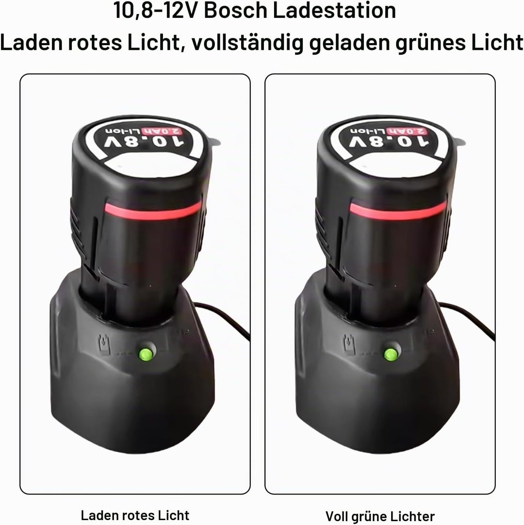 10.8V/ 12V Akku Ladegerät für Bosch Professional AL1115CV Li-ion Akkus ladegerät für Bosch BAT411 AL