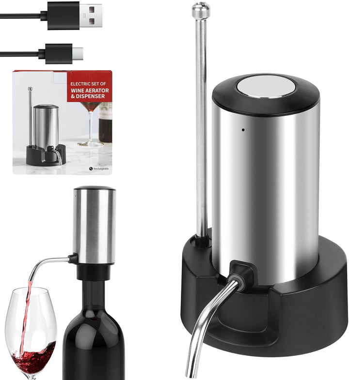 Elektrischer Wein dekanter, Dekanter Rotwein, Elektrischer Ausgiesser, Elektrischer Weindekanter, Wi