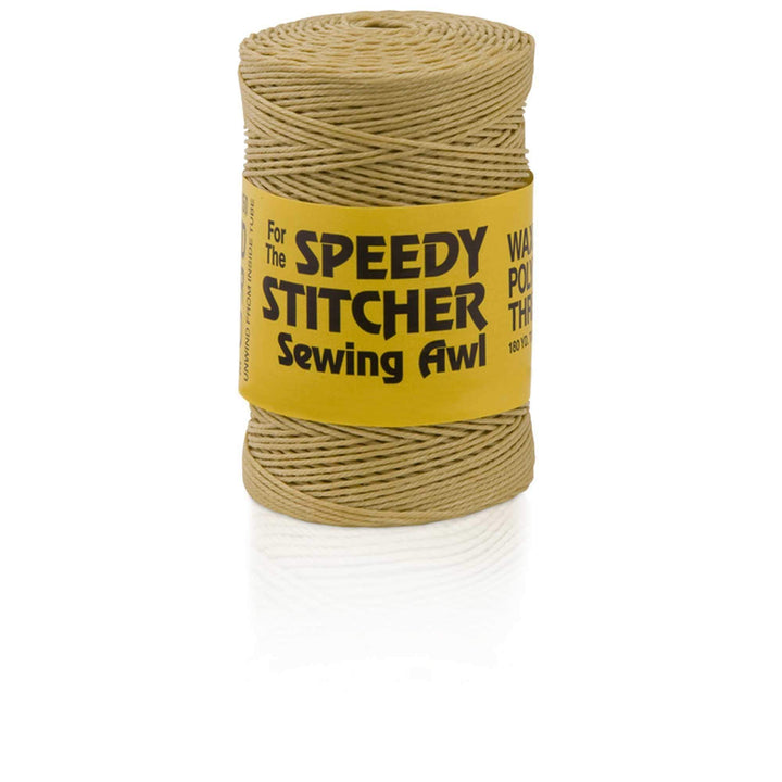Speedy Stitcher sew150-brk grob Polyester Gewinde Hellbraun 180 Yards - Coarse, Hellbraun 180 Yards