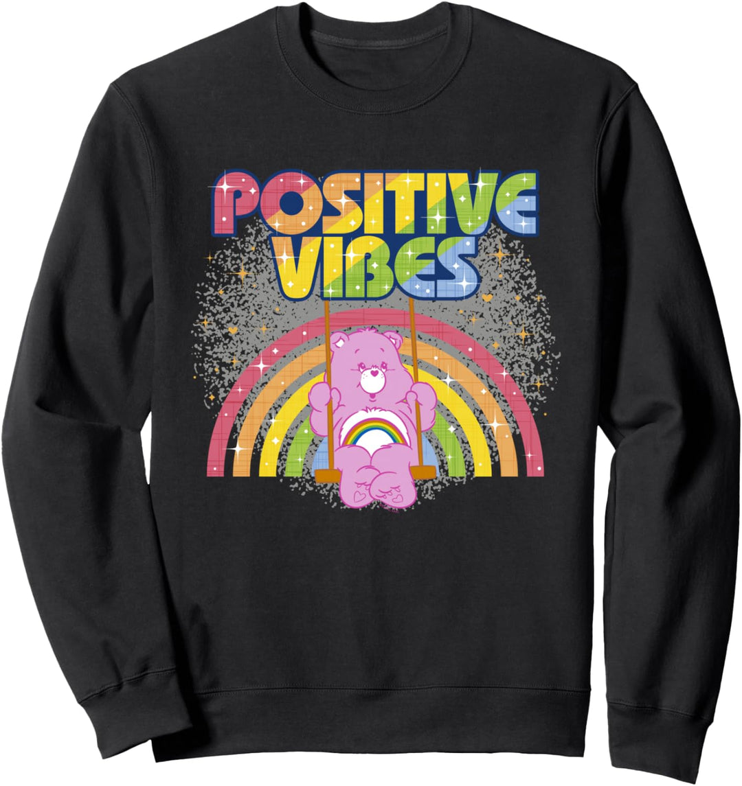 Care Bears Positive Vibes Rainbow With Cheer Bear Sweatshirt