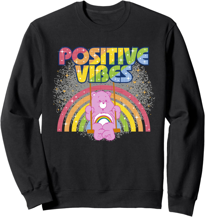 Care Bears Positive Vibes Rainbow With Cheer Bear Sweatshirt