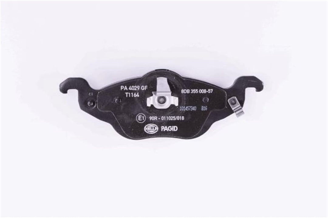 HELLA PAGID 8DB 355 008-571 Bremsbelagsatz - T1164 - Dicke/Stärke: 17.3mm - Bremssystem: Teves - mit