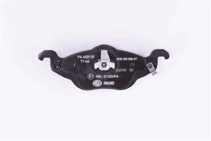 HELLA PAGID 8DB 355 008-571 Bremsbelagsatz - T1164 - Dicke/Stärke: 17.3mm - Bremssystem: Teves - mit