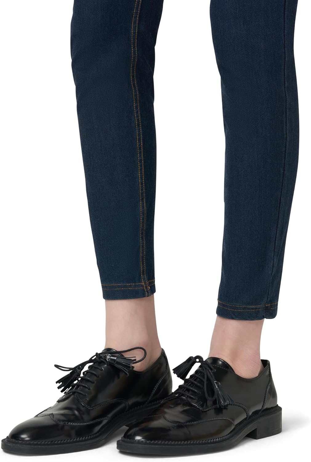 Essential Denim-Leggings für Damen von HUE | Modische Leggings mit Gesässtaschen XS Deep Indigo Wash