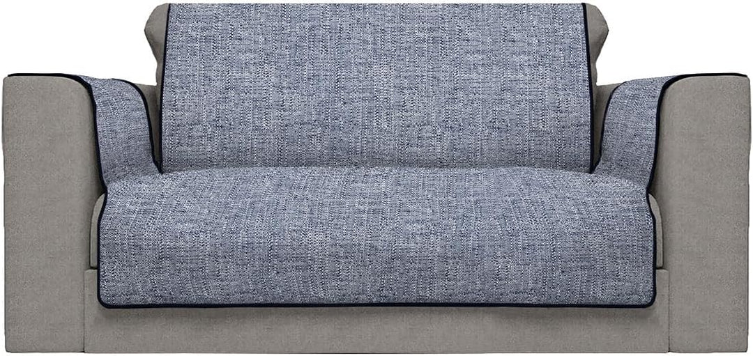 Komfort-Antigleiten-Sofa-Decke,2 Plätze, dunkel blau 2 Plätze Dunkel Blau, 2 Plätze Dunkel Blau