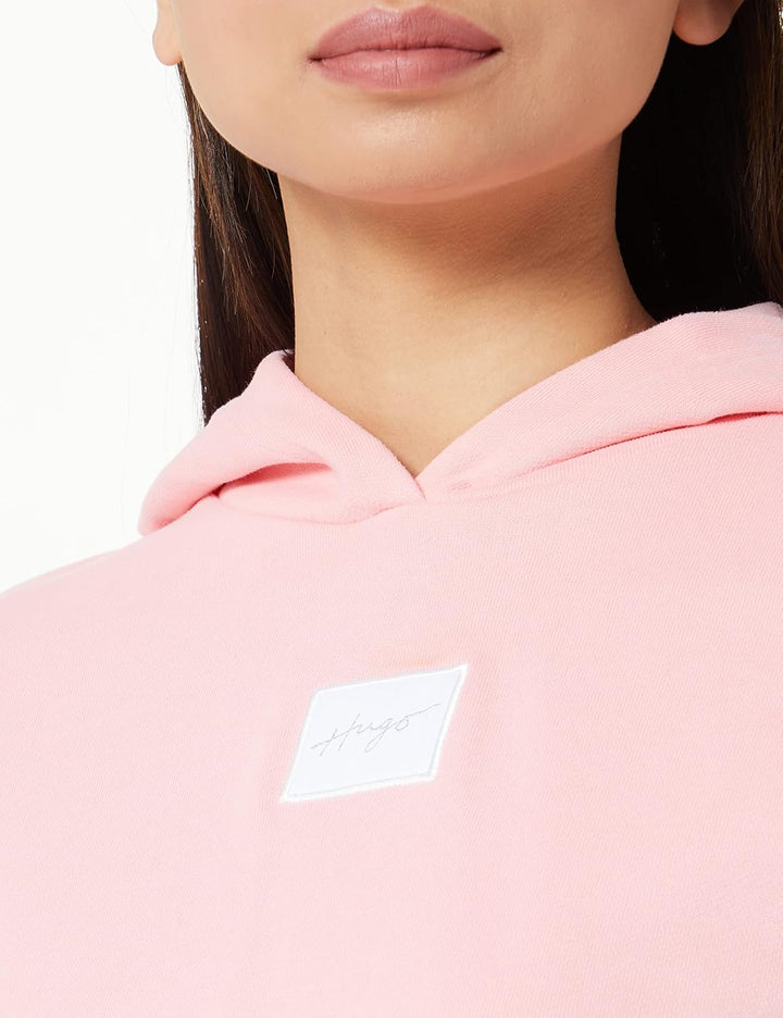 HUGO Damen Sweatshirt XL Bright Pink677, XL Bright Pink677
