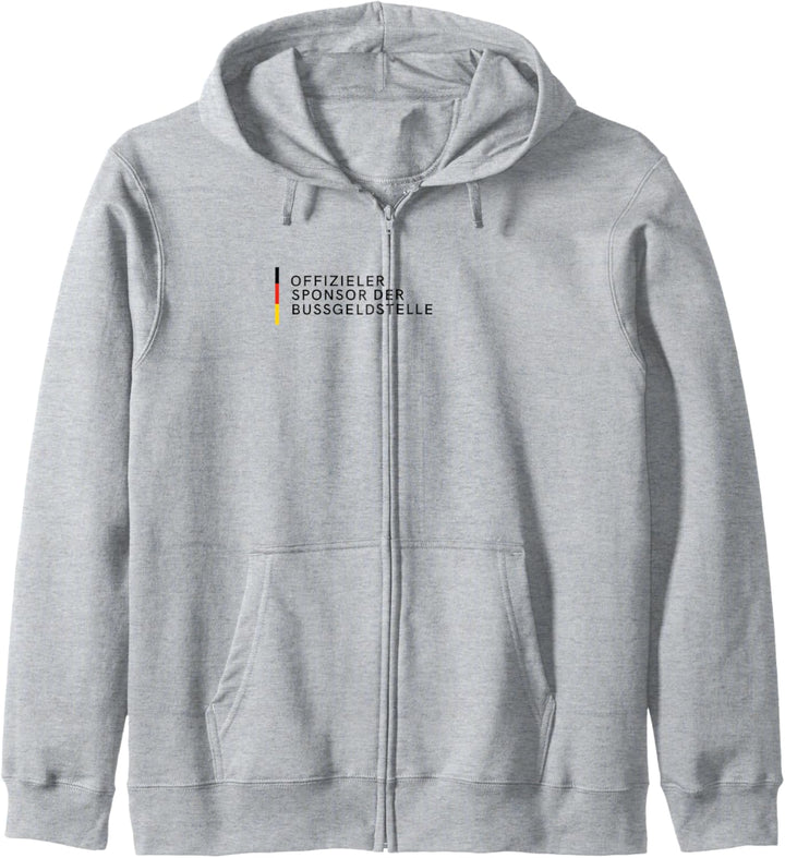 Offizieller Sponsor der Bussgeldstelle Kapuzenjacke