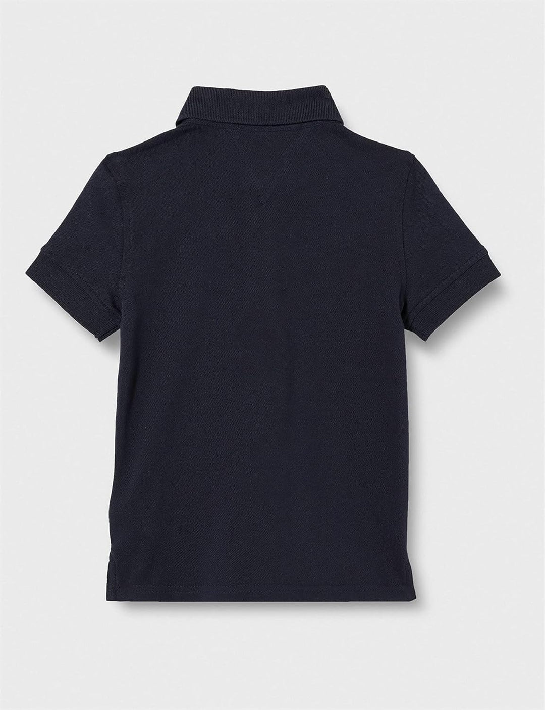 Tommy Hilfiger Jungen Poloshirt Kurzarm aus Bio-Baumwolle 122 Sky Captain, 122 Sky Captain