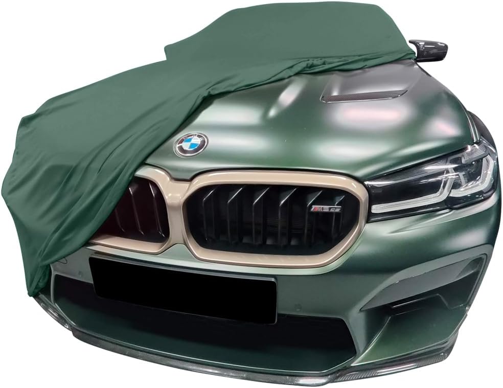 Indoor Autoabdeckung kompatibel mit BMW M5 (F90) SUPER Soft Stretch