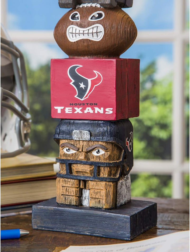 Team Sports America NFL Unisex NFL Tiki Totem Houston Texans 41 cm Houston Texans, Houston Texans 41