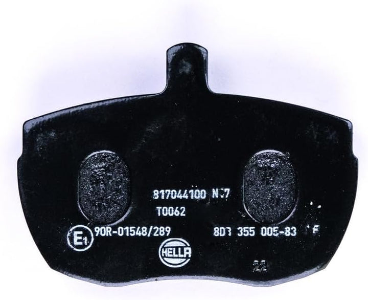 HELLA PAGID 8DB 355 005-831 Bremsbelagsatz - T0062 - Dicke/Stärke: 18mm - Bremssystem: Lockheed - mi