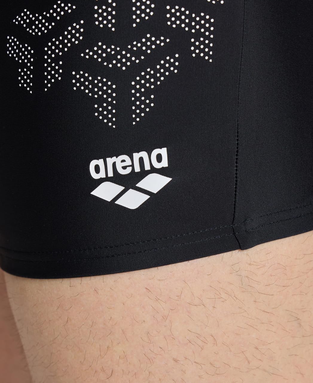 ARENA Herren Men's Kikko V Swim Short Swim Trunks (1er Pack) 50 Black-white, 50 Black-white