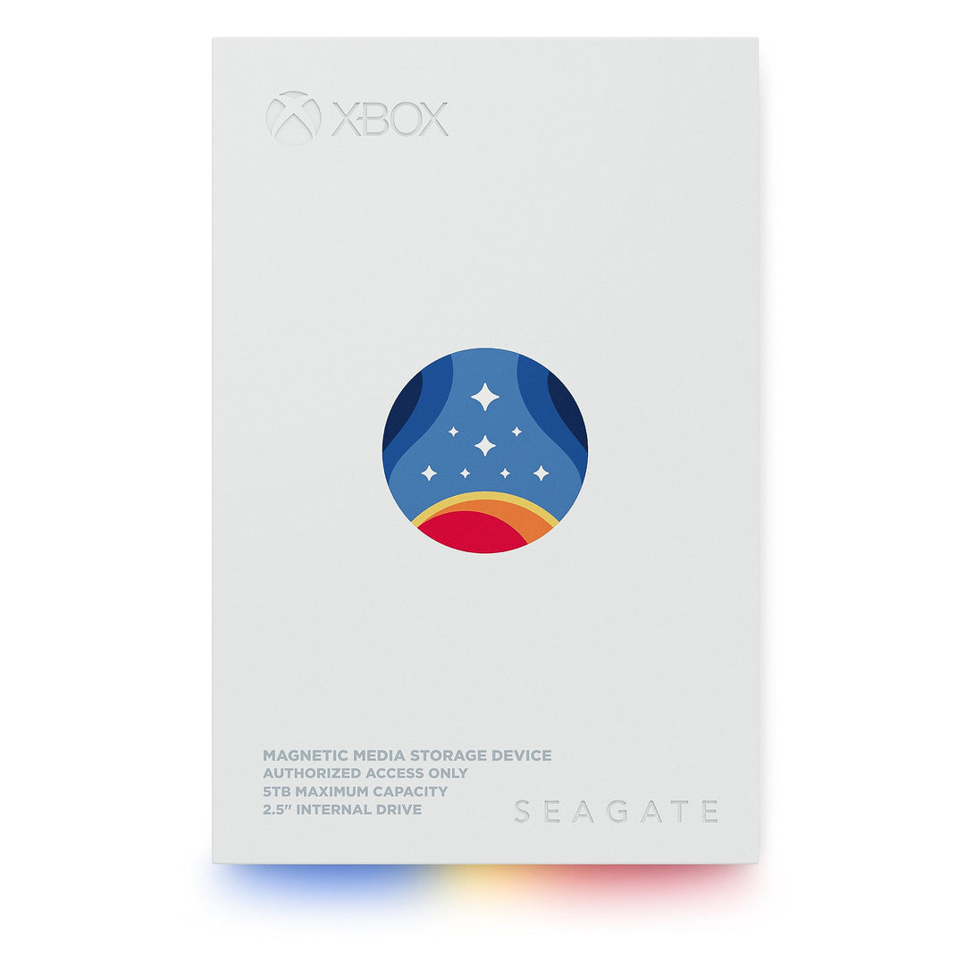 Seagate FireCuda Gaming HDD 5 TB, tragbare externe Festplatte, PC Gaming, Starfield Special Edition,