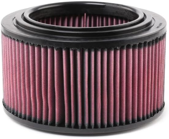 K&N E-0662 Waschbarer und wiederverwendbarer KFZ Tauschluftfilter Rot Einzelbett, Einzelbett