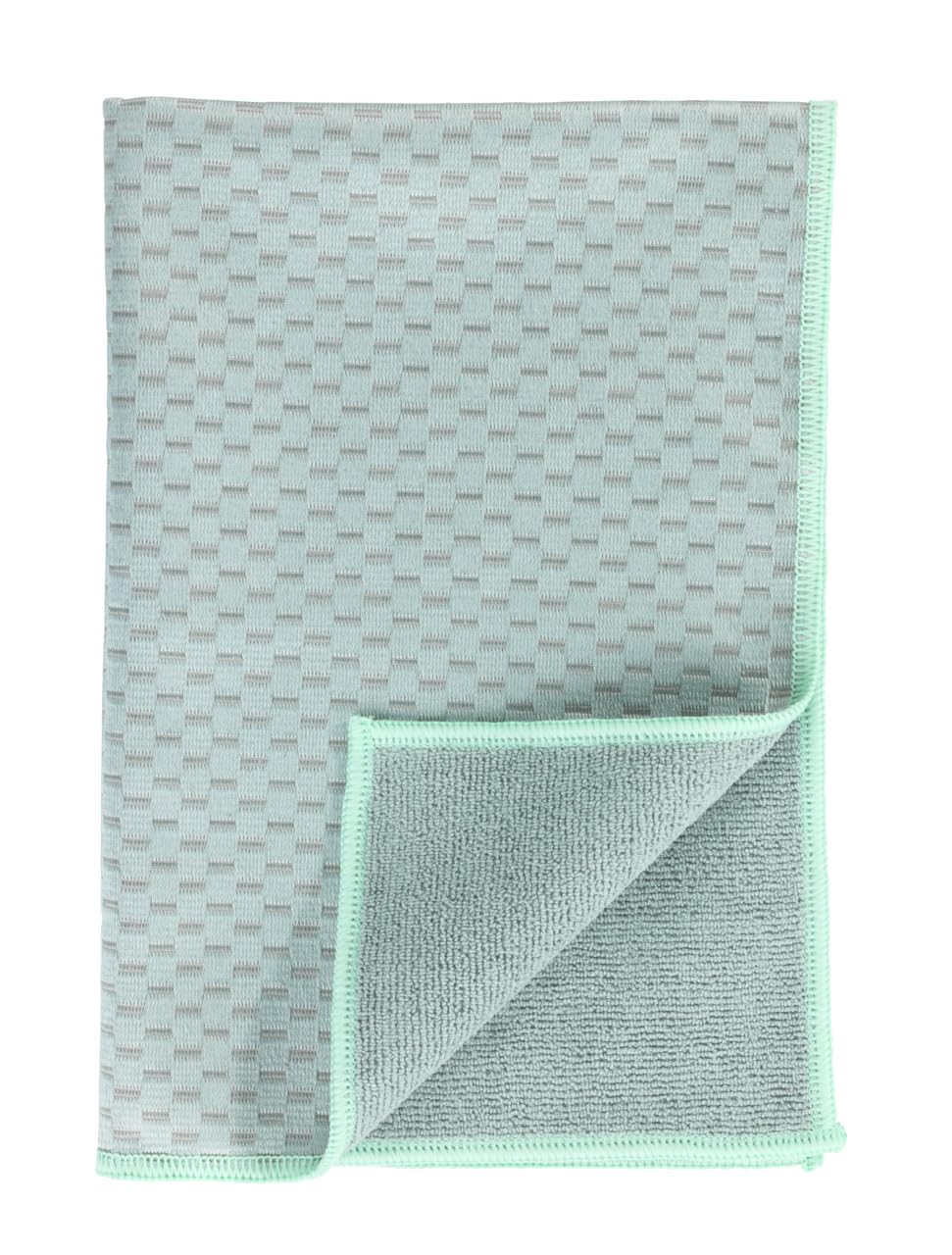WENKO Mikrofaser Geschirrtücher Miko 2er Set, 2 Handtücher, Polyester, Grau, 40 x 0 x 60 cm, 5474110
