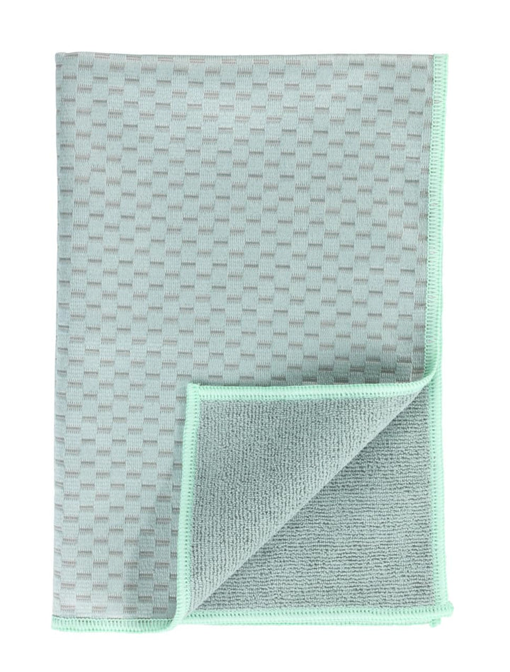 WENKO Mikrofaser Geschirrtücher Miko 2er Set, 2 Handtücher, Polyester, Grau, 40 x 0 x 60 cm, 5474110