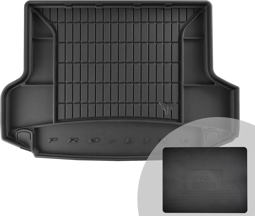 FROGUM ProLine 3D Gummimatte Exklusive Auto Kofferraummatte Kofferraumwanne für Hyundai ix35 I 2009-