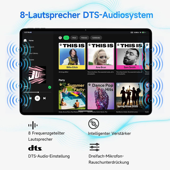 ALLDOCUBE Ultra Pad 13 Zoll AI-Tablet Android 15, 2880x1840 Display mit 144Hz, Snapdragon 7+ Gen3 Ga