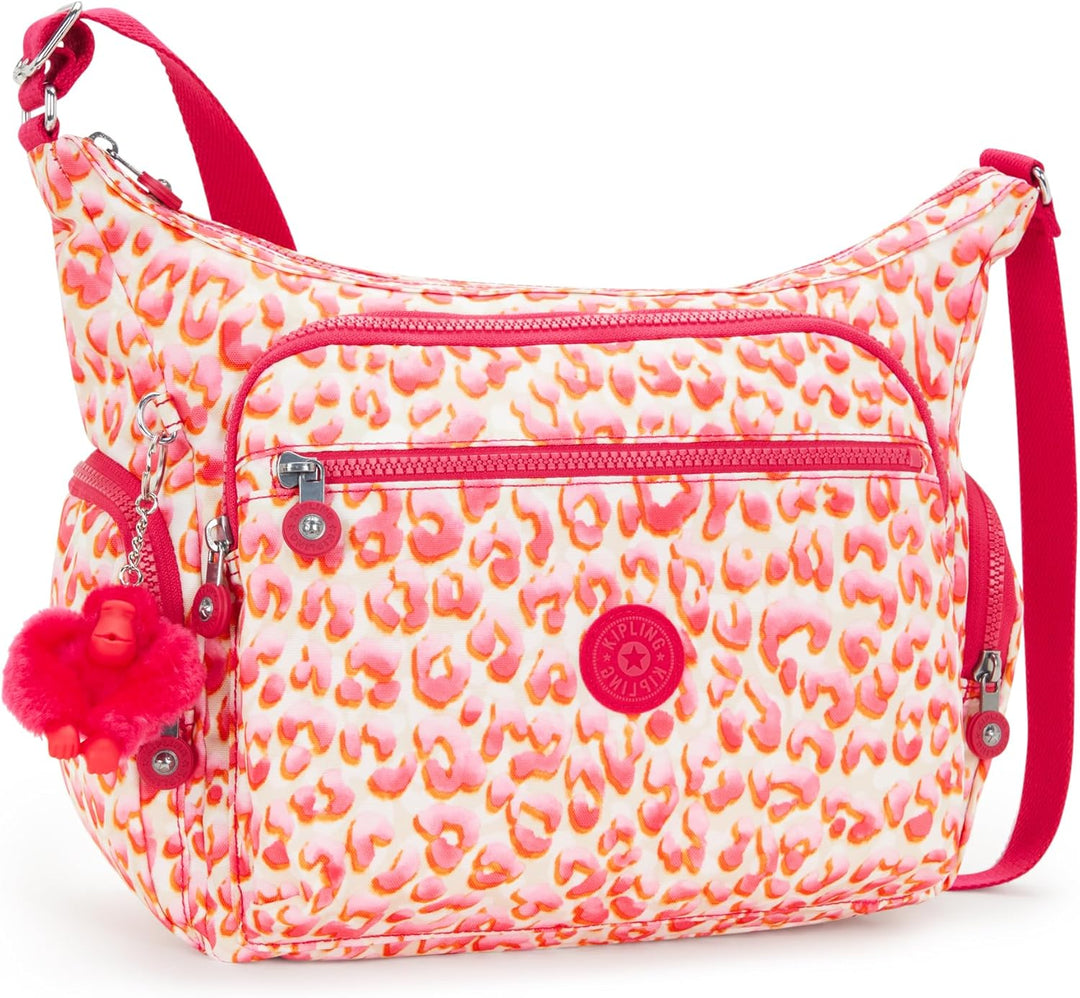 Kipling GABBIE Mittelgrosse Umhängetasche Latin Cheetah, Latin Cheetah