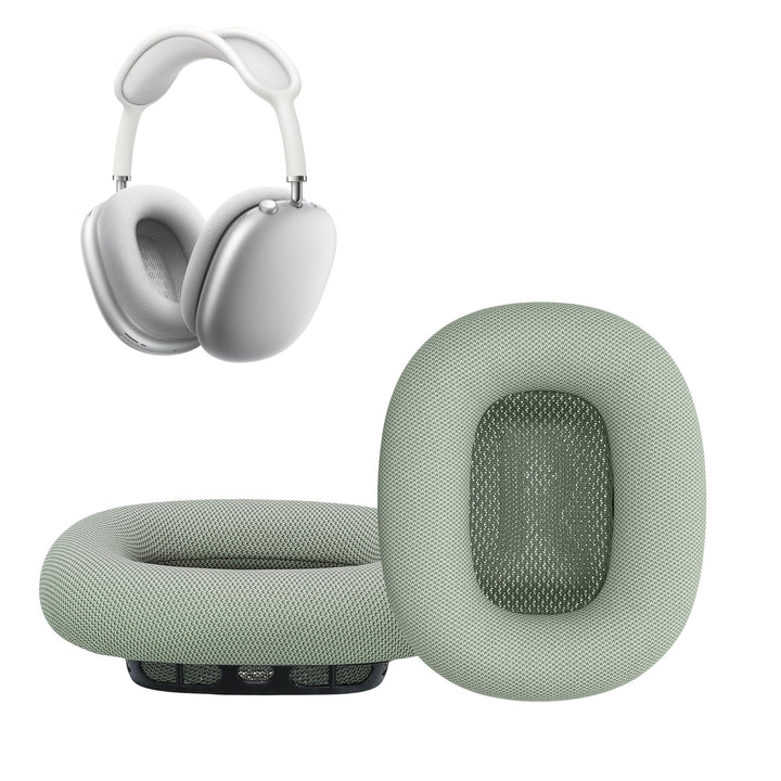 kwmobile 2X Ohrpolster kompatibel mit Apple AirPods Max Polster - Kopfhörer Polster aus Kunstleder f